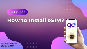 How to install Sweden eSIM