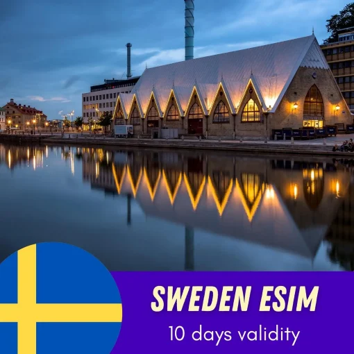Sweden eSIM 10 Days