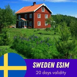 Sweden eSIM 20 Days