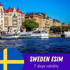 Sweden eSIM 7 Days