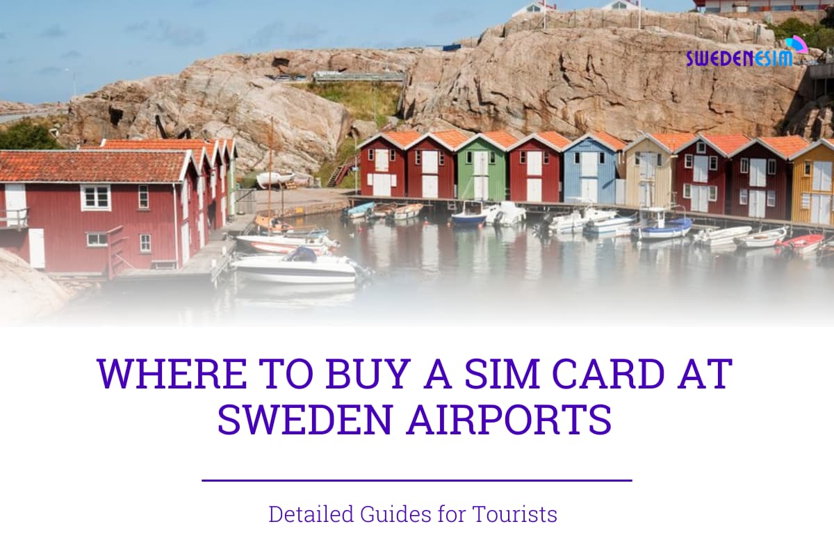 Where to buy a SIM Card at Sweden Airport SIM